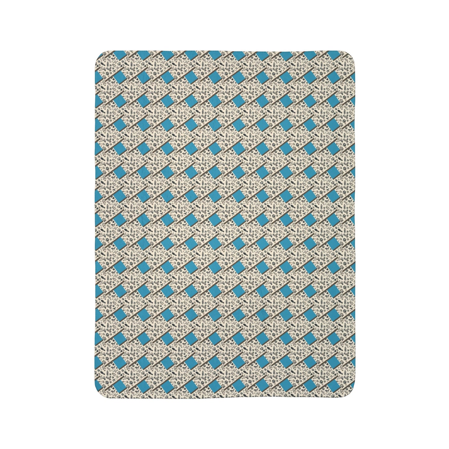Pet Lovers Sherpa Blanket