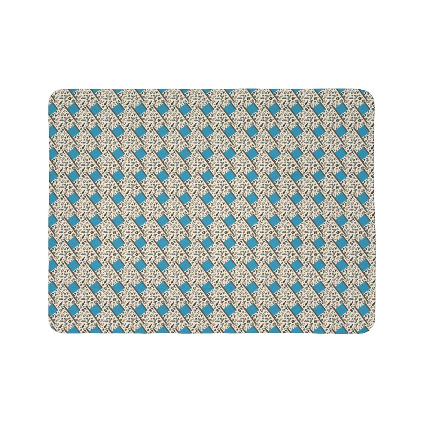 Pet Lovers Sherpa Blanket