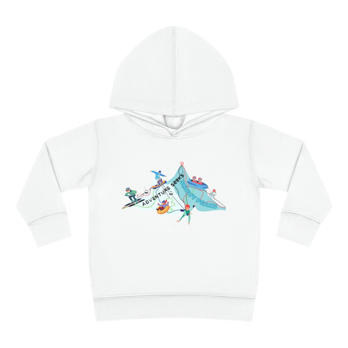Kids Snow Activities Hoodie