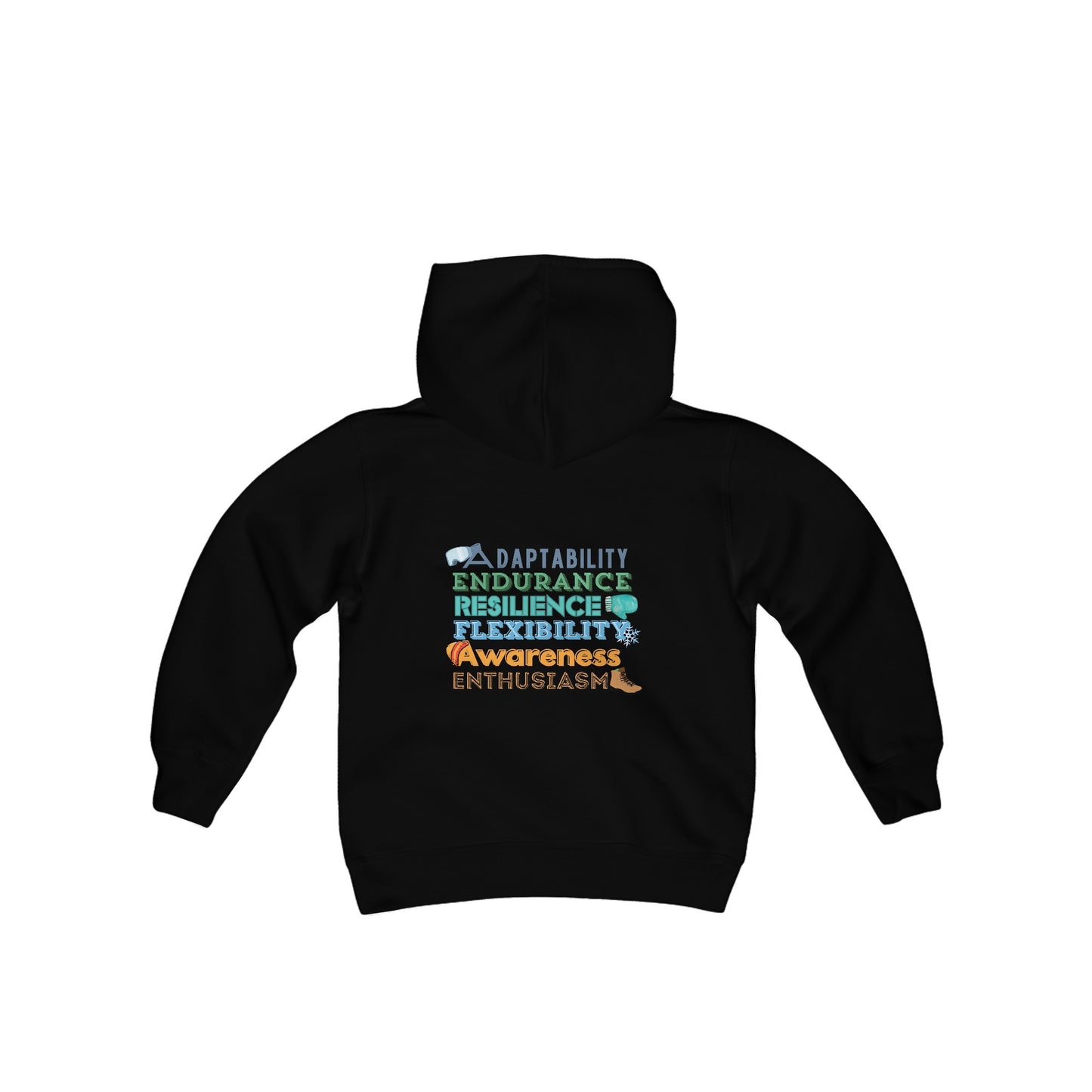 Youth Snow Activities Hoodie
