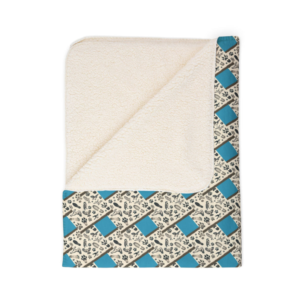 Pet Lovers Sherpa Blanket
