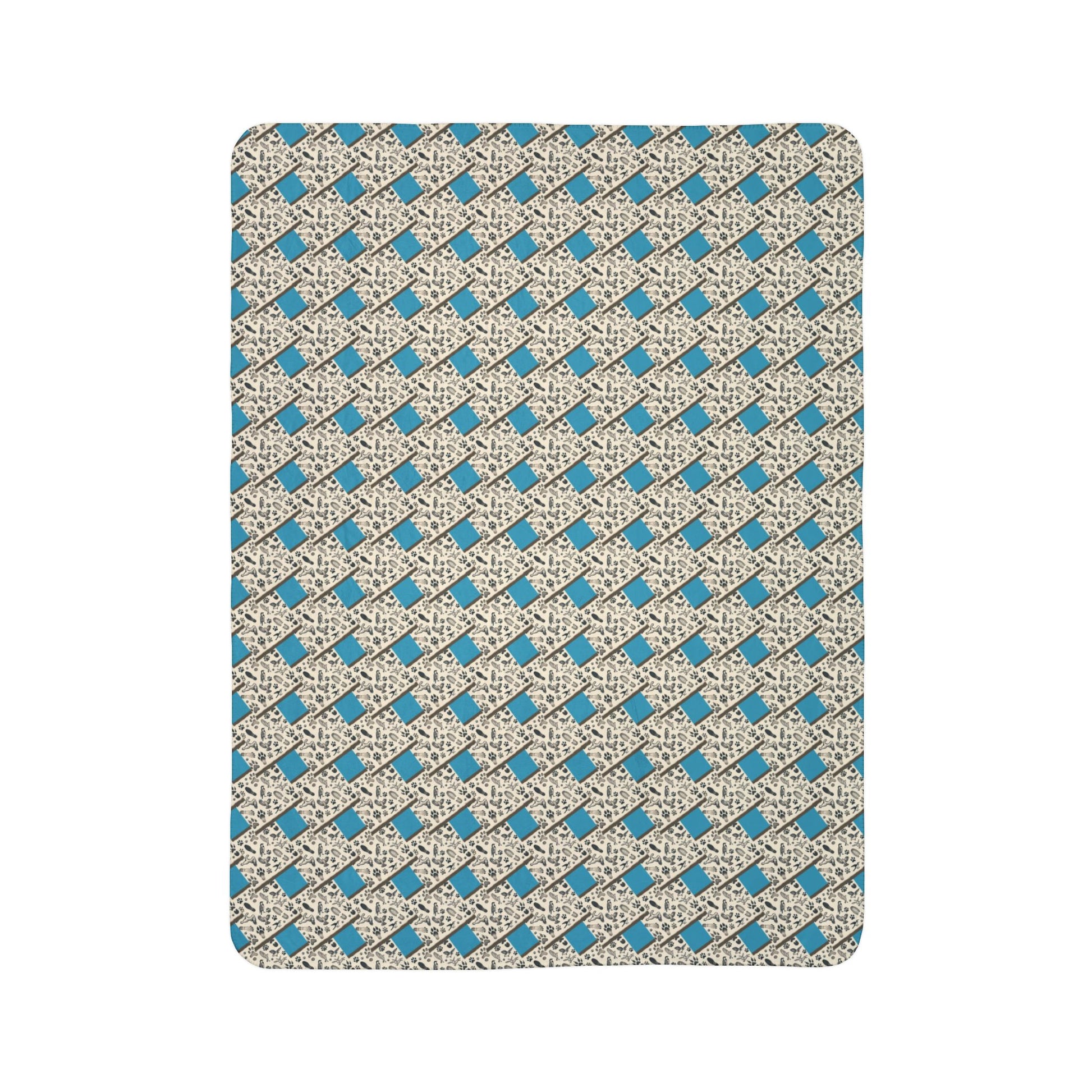 Pet Lovers Sherpa Blanket