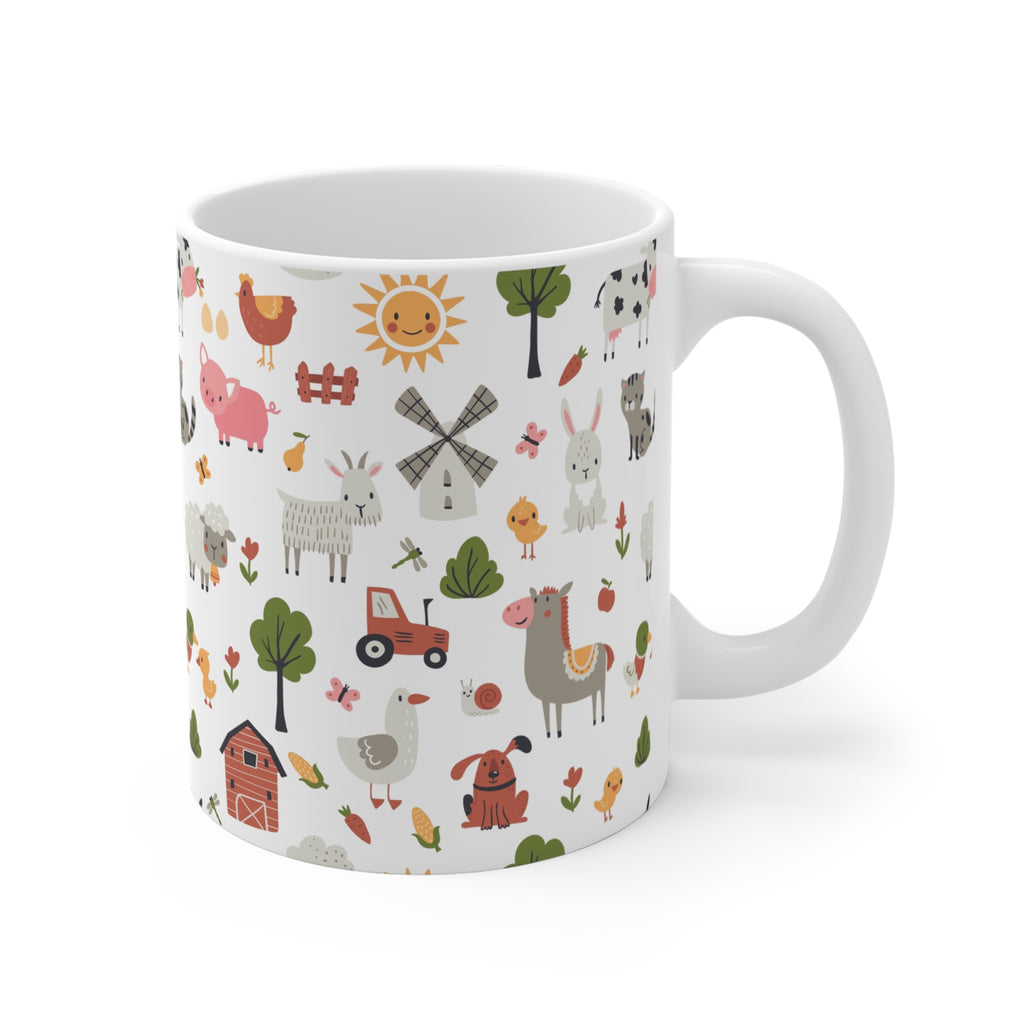 Farm Animals Mug 11oz