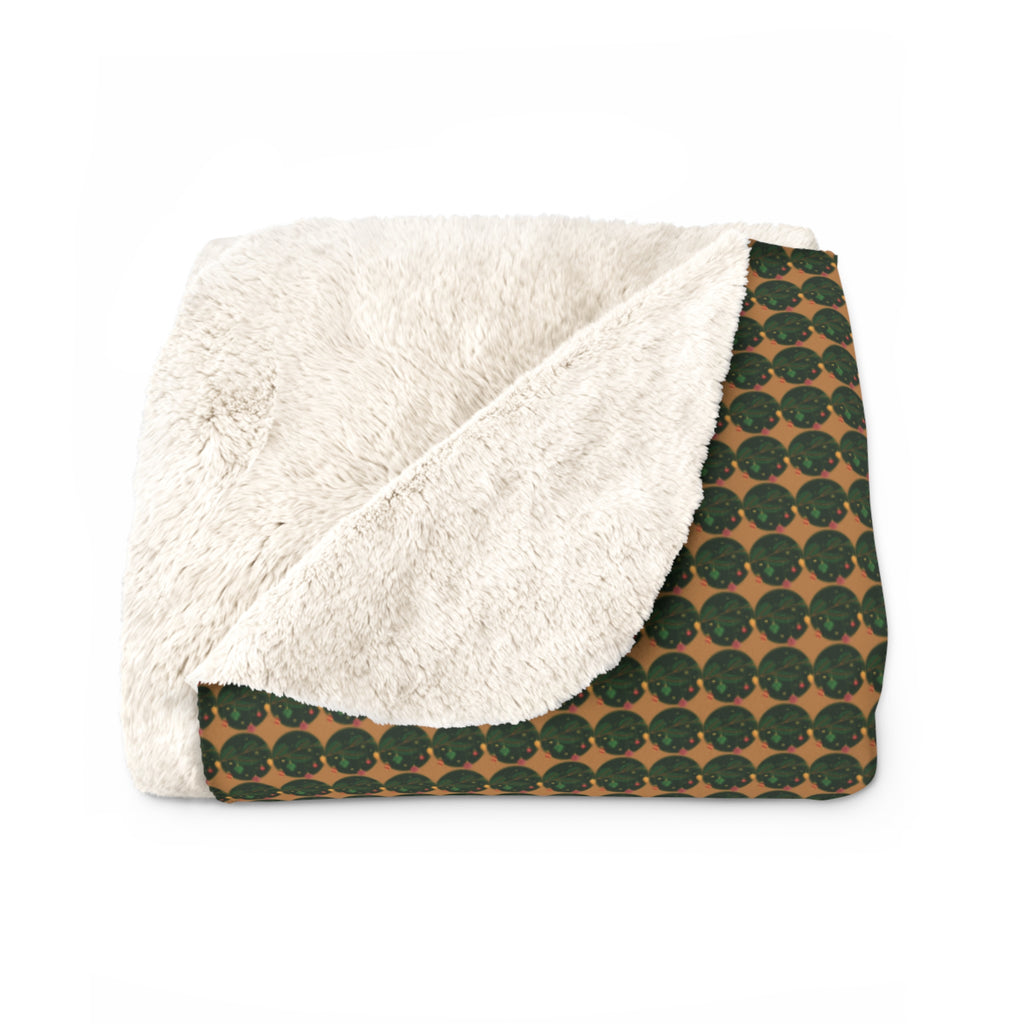 Christmas Cheer Holiday Sherpa Fleece Blanket