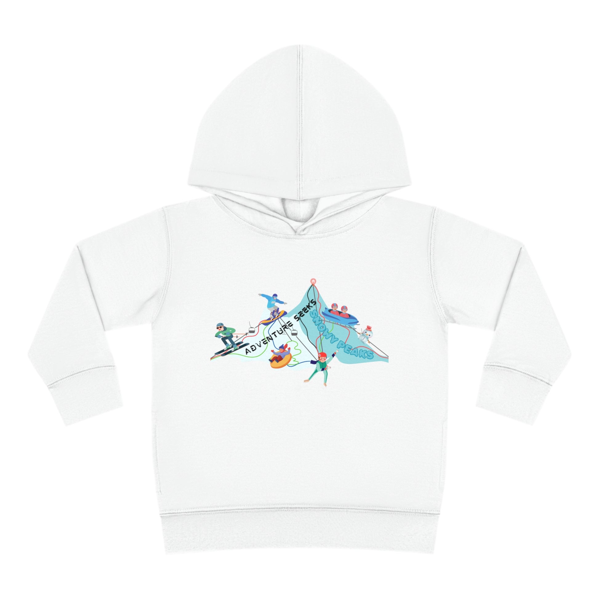 Kids Snow Activities Hoodie