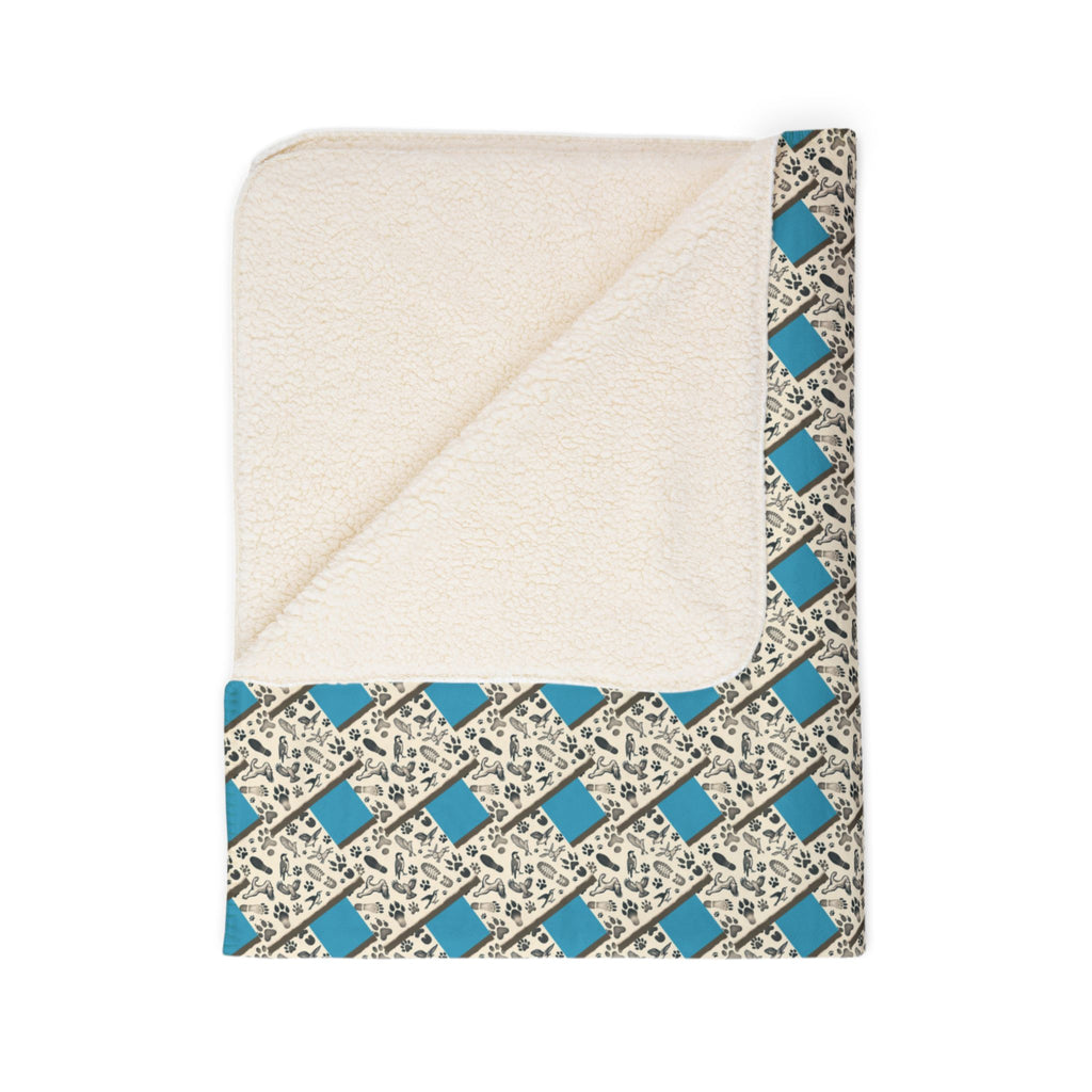 Pet Lovers Sherpa Blanket