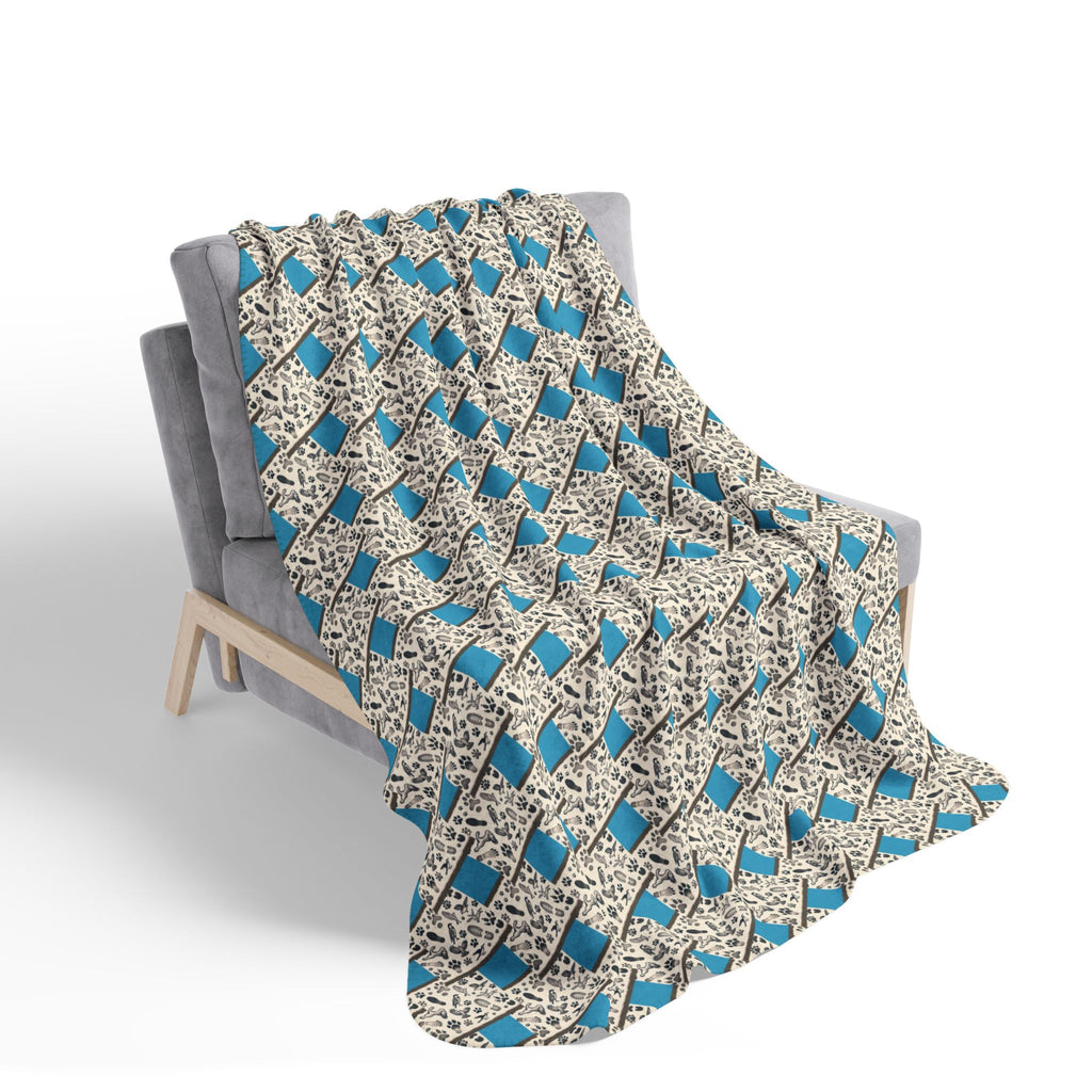 Pet Lovers Sherpa Blanket