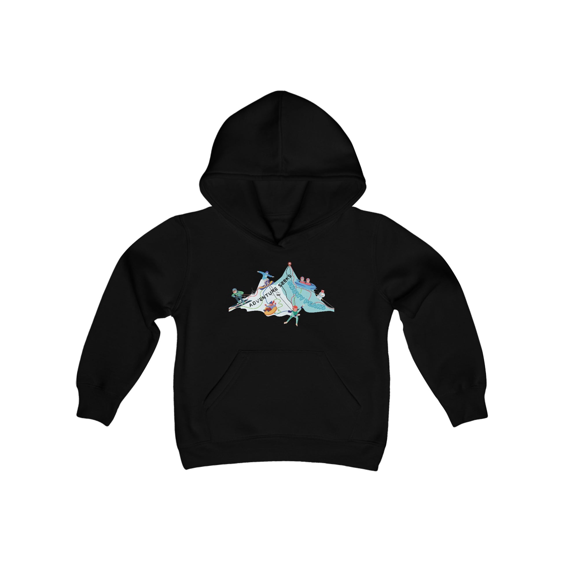 Youth Snow Activities Hoodie
