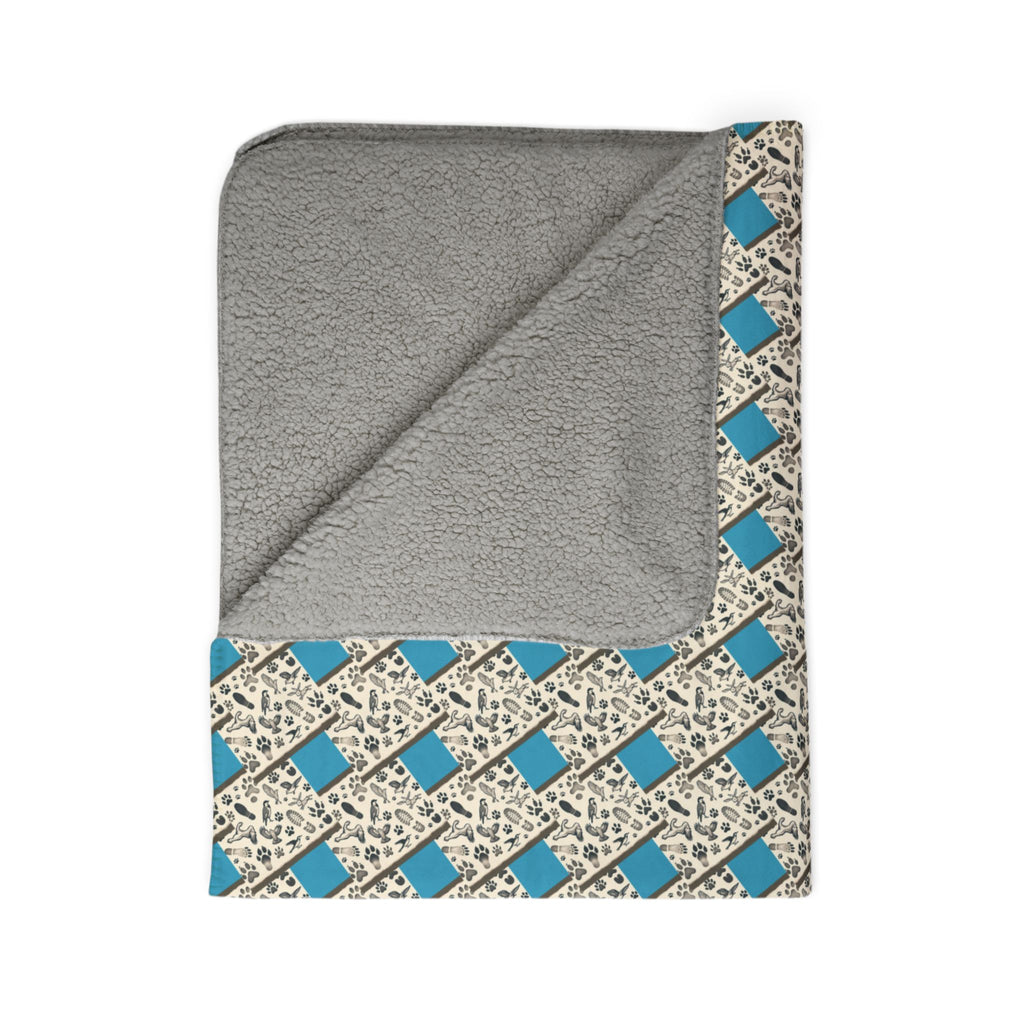 Pet Lovers Sherpa Blanket